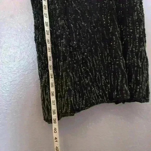 Stenay Sequined Silk Dress Size 10 - Picture 5 of 16